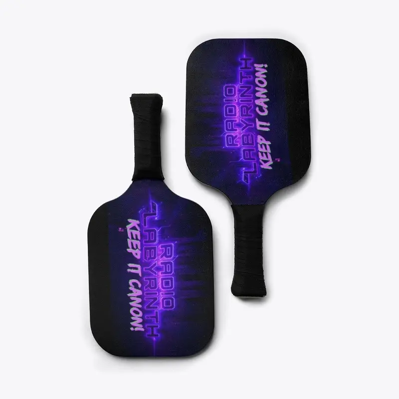 Radio Labyrinth Pickle Ball Paddle Set